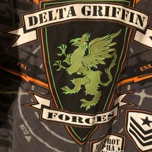 Long sleeve military shirt